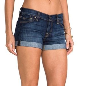7 For All Mankind Rolled Up Short - Nouveau